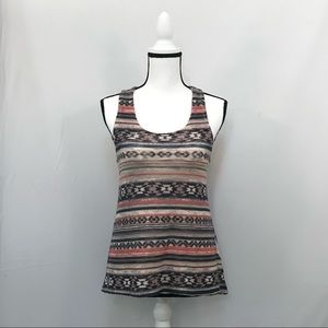 Ginger G Flowy Top with Colorful Print, size S